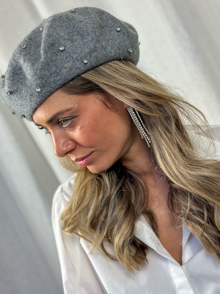 Beret Manon gris