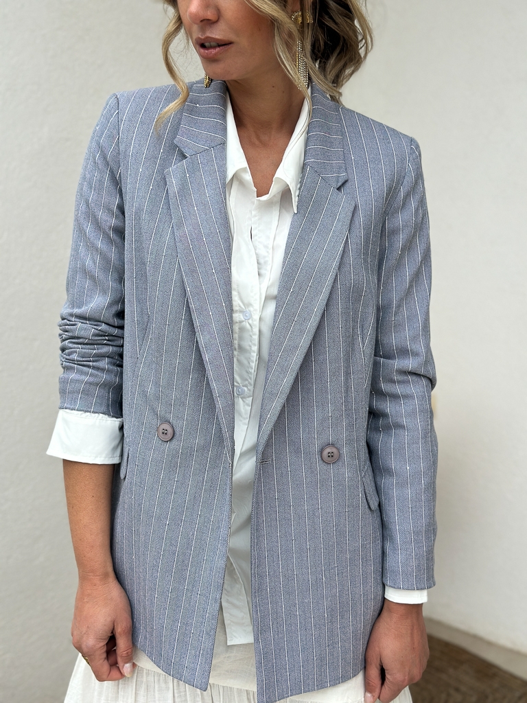 Veste Nathalie bleue