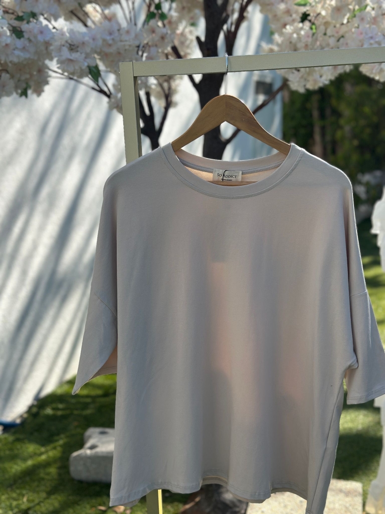 Tee shirt Rina beige precommande