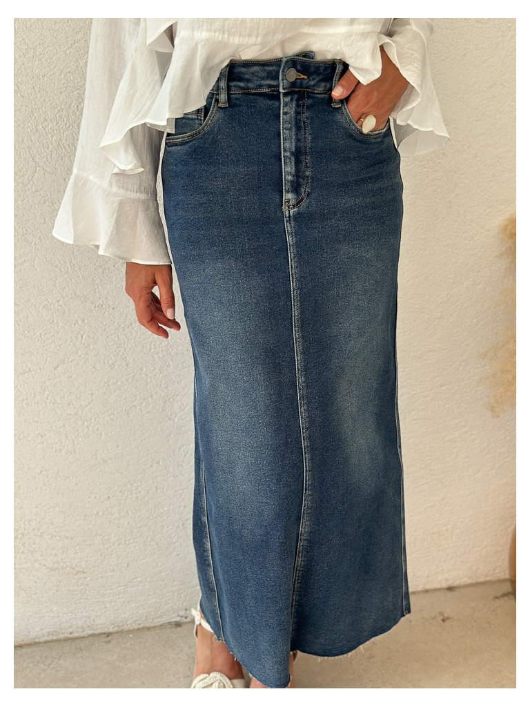 Jupe en jeans Anouk