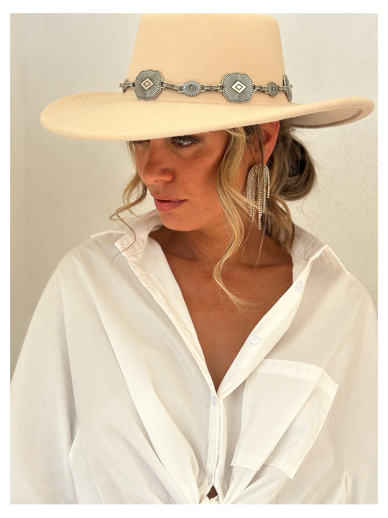 Chapeau Mélanie crème