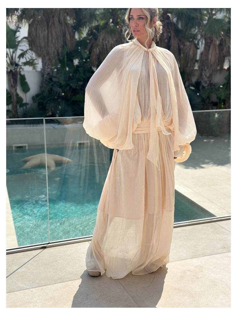 Robe Valérie crème
