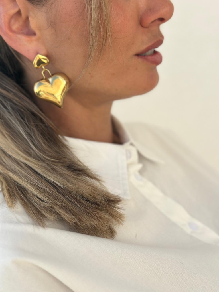 Boucles d'oreilles Coeur