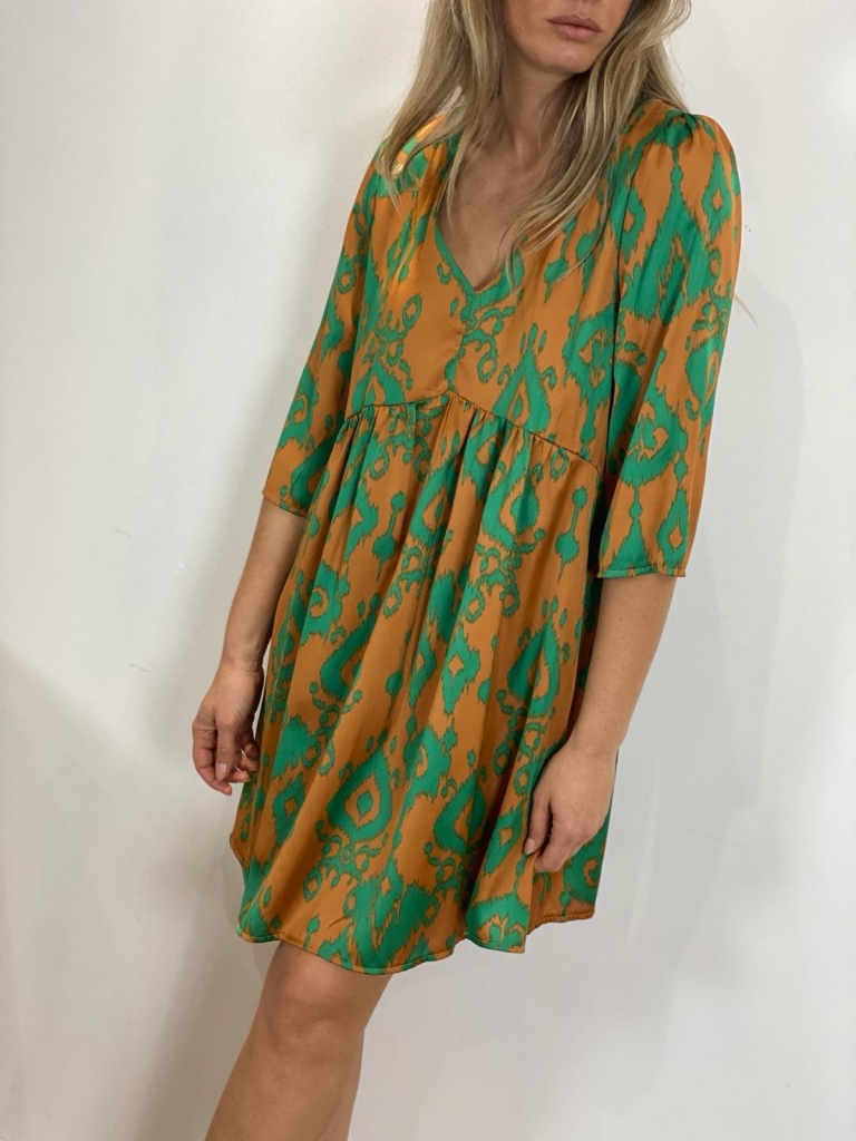 Robe Bianca verte fabrication française