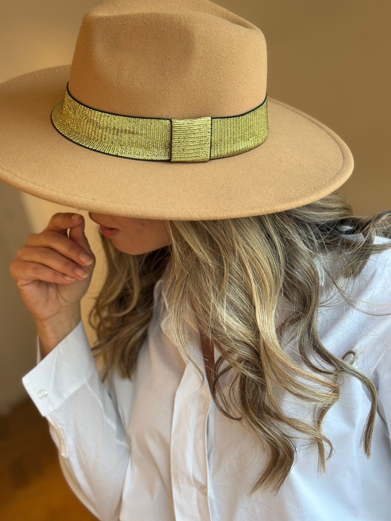 Chapeau Anna camel
