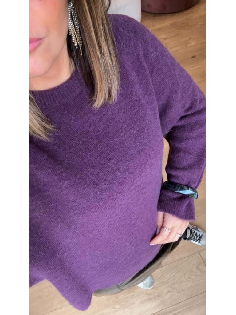 Pull Elior violet